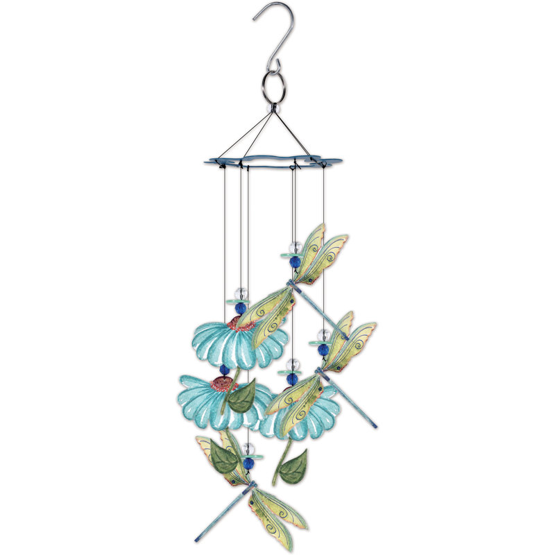 Ledlow Weather Resistant Metal Insects Wind Chime