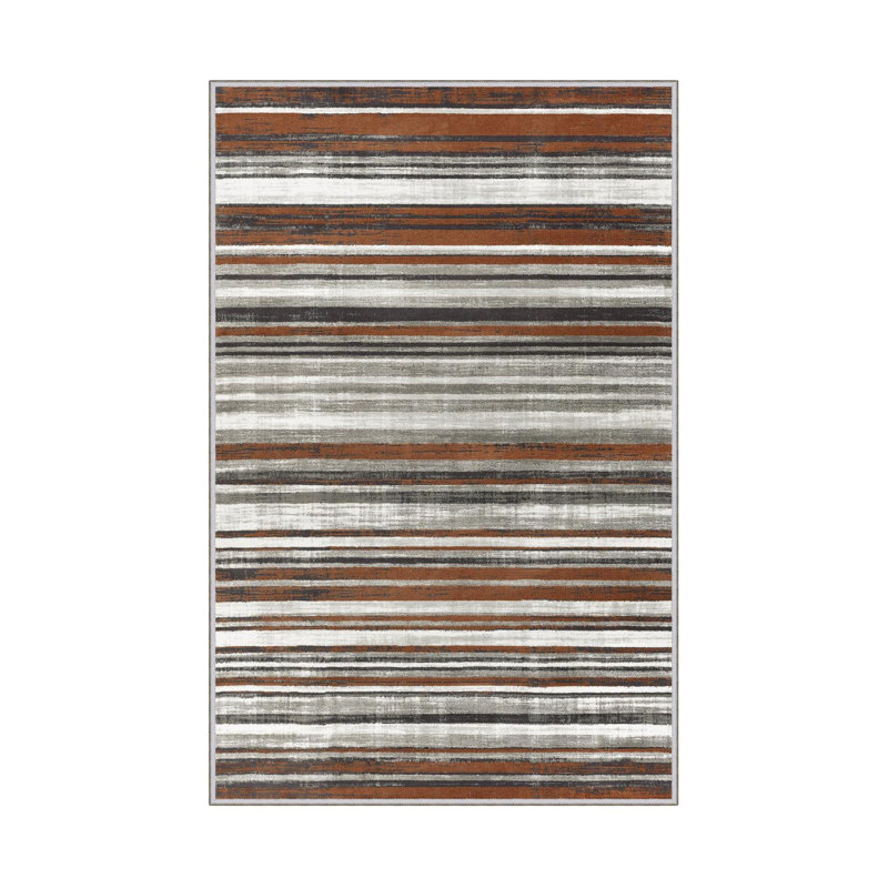 Premium 3D Printed Area Rug, 5.2 x 7.5 Feet, 100% Polyester, 650 g/m² | Antibacterial, Non-Slip PVC Dot Underside, Machine Washable | Ideal for Living Room, Bedroom & Home Decor, Soft Pile Height: 0.3 Inches