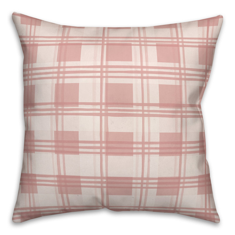 10 housses de coussin d'extérieur, Rose, 16 po x 16 po