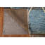 Tapis bleu marocain oriental fait à la main 5 x 7