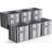Sorbus 11" Foldable Fabric Storage Cube Bins with Handles-1411021175