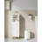 Bathroom Storage Cabinet, Corner Floor Cabinet with Drawers and Doors, Narrow Toilet Paper Holder, Bathroom Organizer with Adjustable Shelf, for Small Spaces, White-1290908265-1290908262