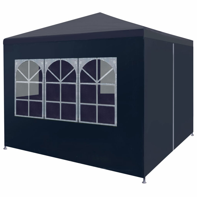 3m x 3m Steel Party Tent, Blue