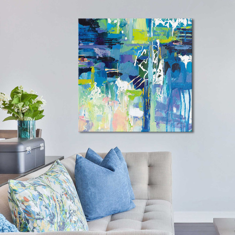 «Sequence (Square)» par Jeanette Vertentes, reproduction, Toile tendue, H 28 po x l 28 po x P 1,5 po