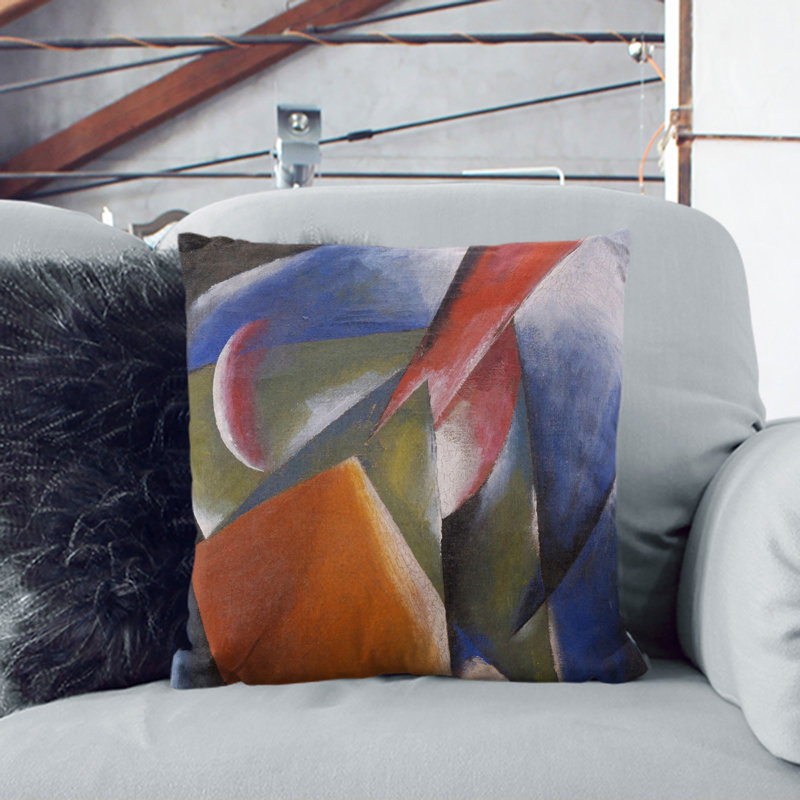 Composition Vol.1 Square Throw Cushion, 40cm H x 40cm W x 15cm D