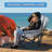 35''W Heated Camping Chair For Outdoor & Indoor With 3 Heat Levels For Back and Seat And Power Bank-1193458401