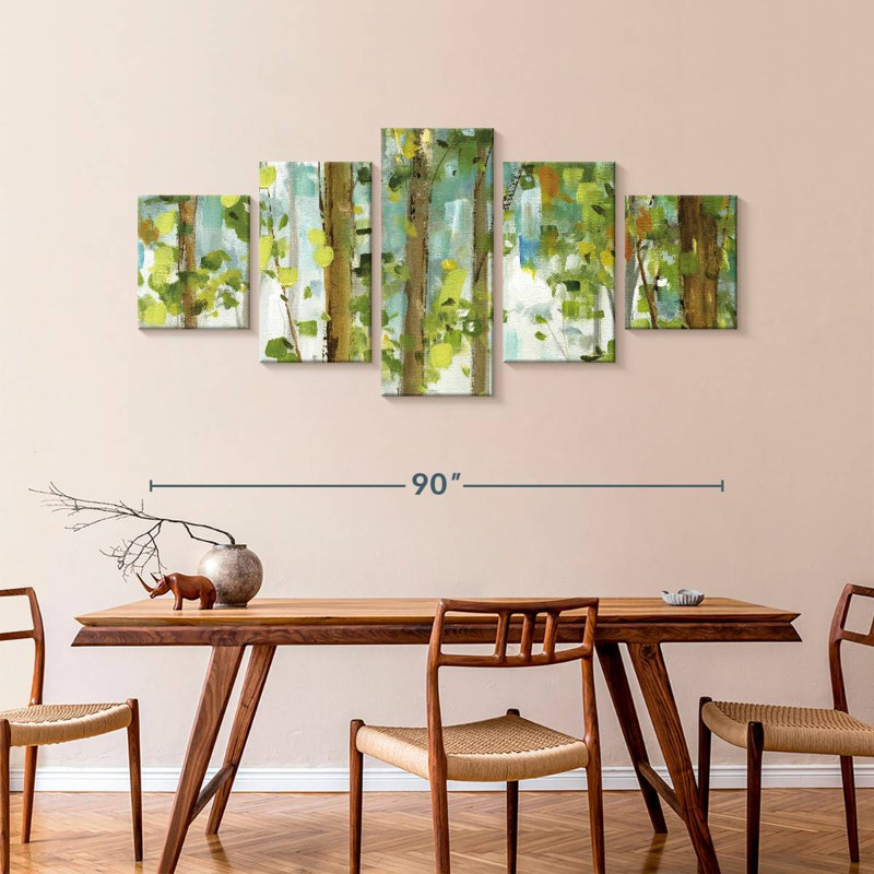 Forest Study II, 42" H x 92" W