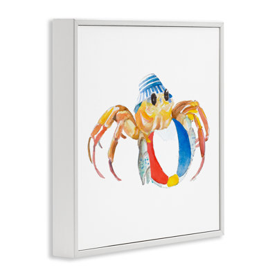 «Beach Ball Crab Giclee Art» par Lanie Loreth