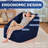 Boneless Inflatable Sofa, Bean Bag Chair For Adults,Comfy Sofa Bean Bag Couch Lounge Furniture Gift High-Quality Bean Bag Chair-1500017005