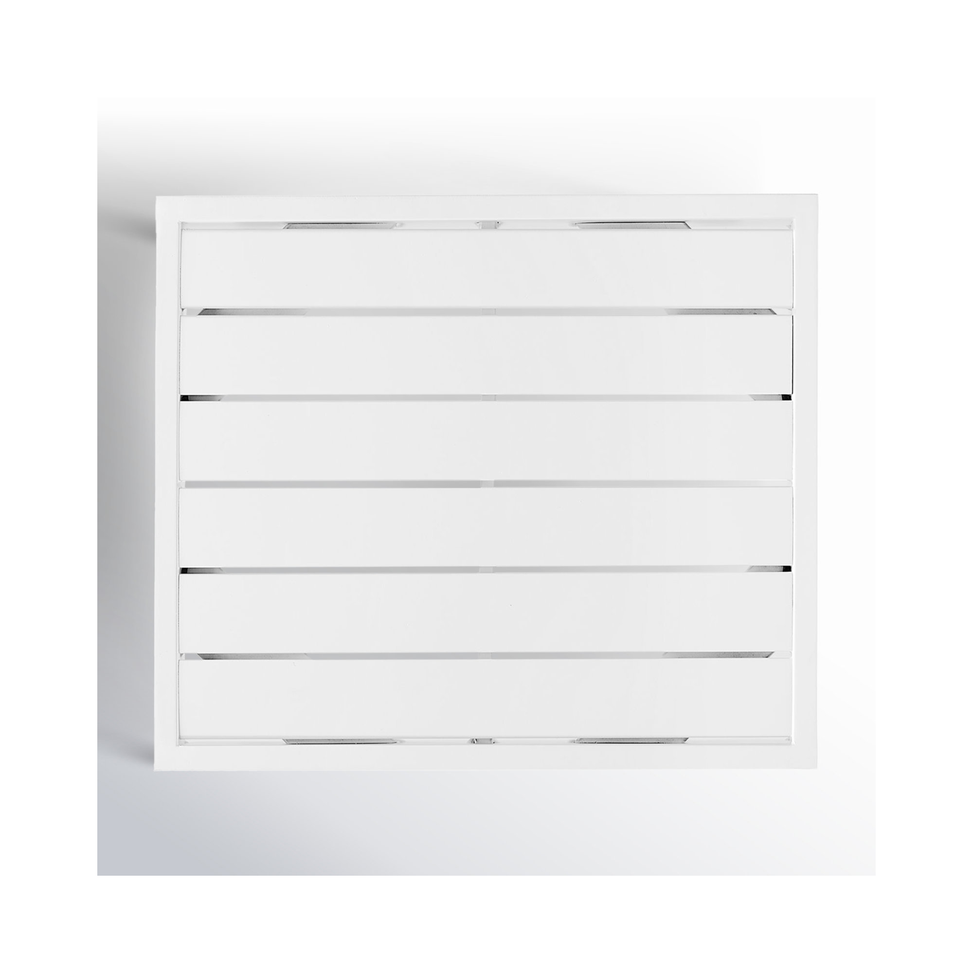 Armando 20'' Aluminum Outdoor Side Table, White