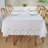 Rectangle Lace Vinyl Tablecloth