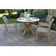 Lorrainne 48'' Round 4 - Person Outdoor Dining Set