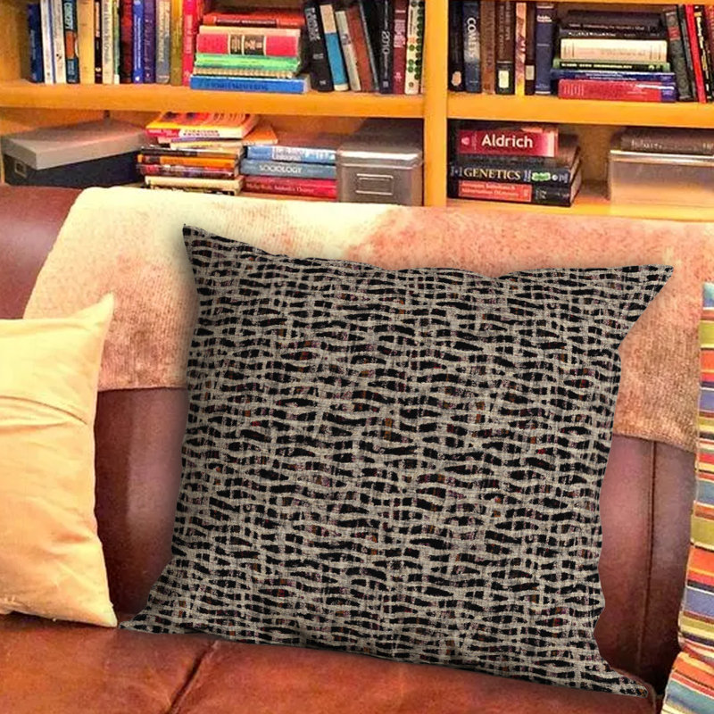 Geometric Throw Pillow, 16" x 16"