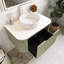 Meuble-lavabo flottant mural 30 po avec lavabo-570434172