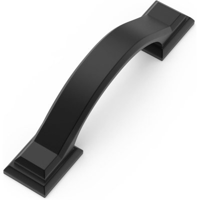 10 Pack 3 Inch Cabinet Pulls Matte Black Kitchen Cabinet Handles Zinc Alloy Drawer Pulls