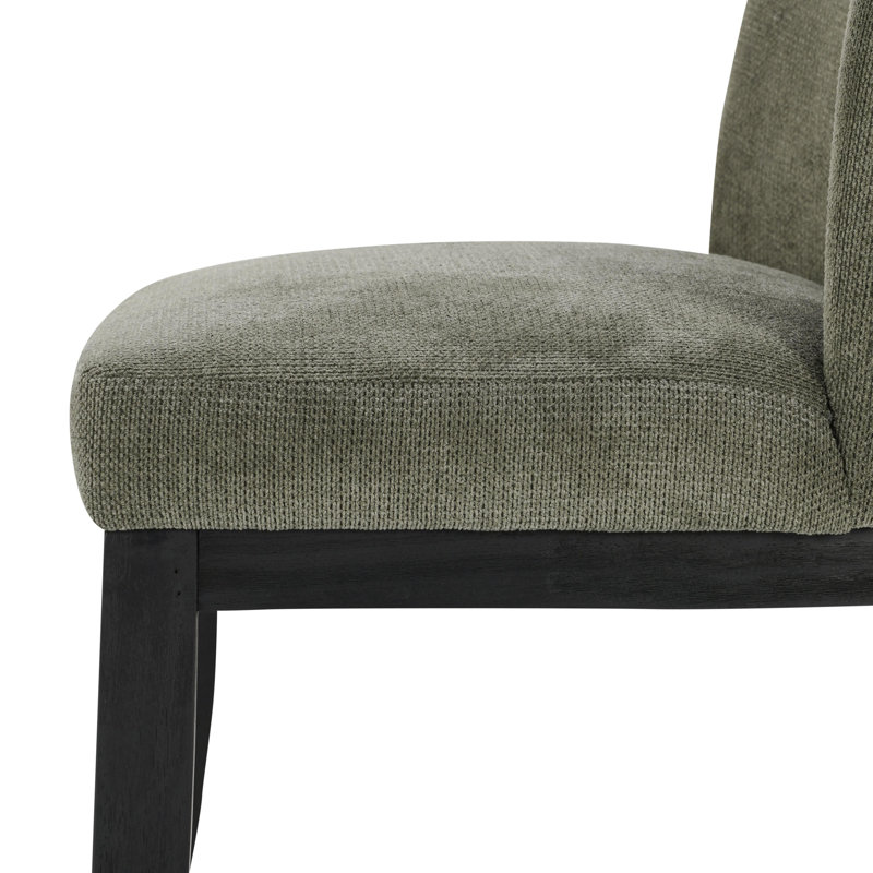 Jocelyn Upholstered Fabric Herb Green Dining Chair