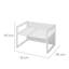 Kids 2 Piece Rectangular Play Table-79821024