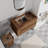 Wall Mounting Bathroom Vanity, Soft Close Drawer (Only Vanity, Without Basin)