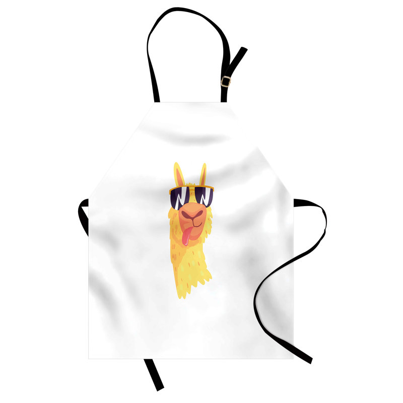 No Pattern Bib Apron