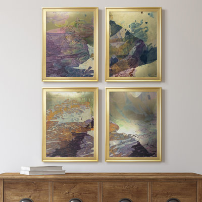 Toile encadrée de qualité supérieure Monet's Landscape V - Prêt à accrocher