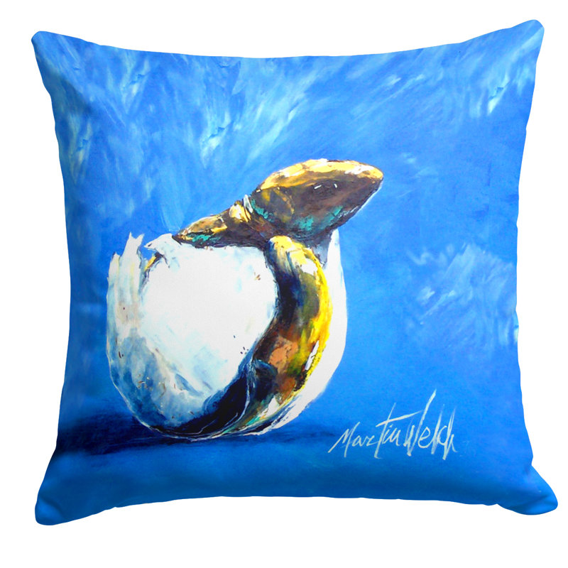  Baby Turtle Indoor/Outdoor Throw Pillow