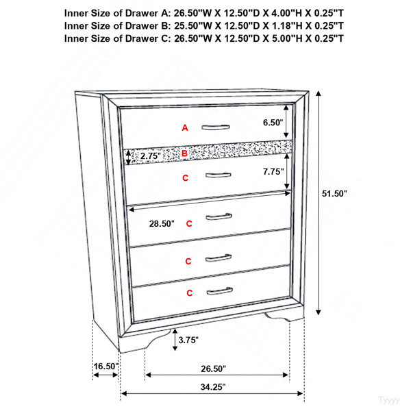Dimensions du produit