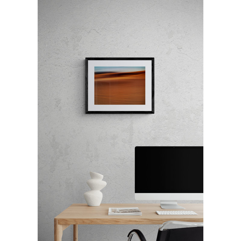 Moved Landscape _ 08ML_0494 Print by Rica Belna, Black Framed Canvas, 31" H x 41" W, 30" H x 40" W