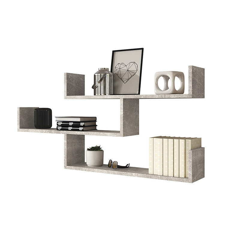 Nereen Floating Shelf, Grey