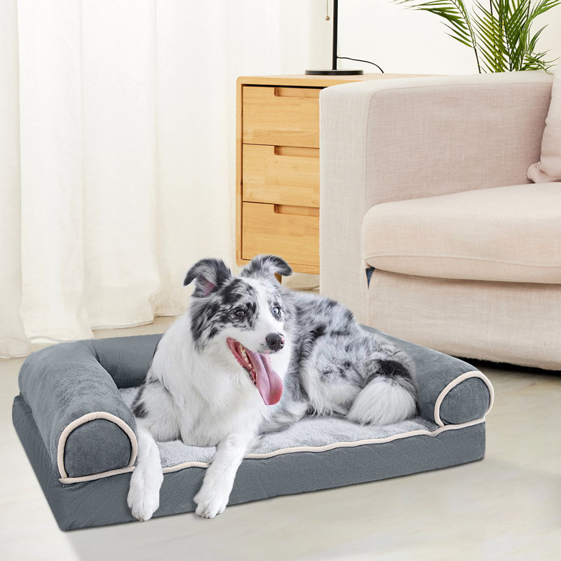 Lit pour chien Derizzo, Très grand (l 39,4 po x P 23,6 po x H 7,5 po)