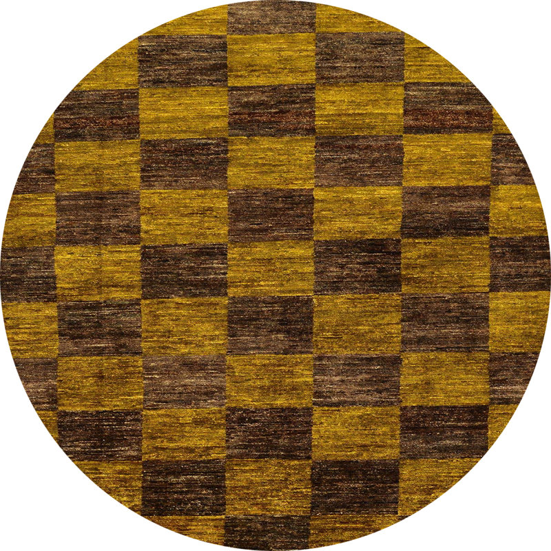 Abstract Indoor Rug, Round 3'