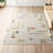 Watkins Machine Washable Geometric Taupe/Yellow Area Rug-70926815
