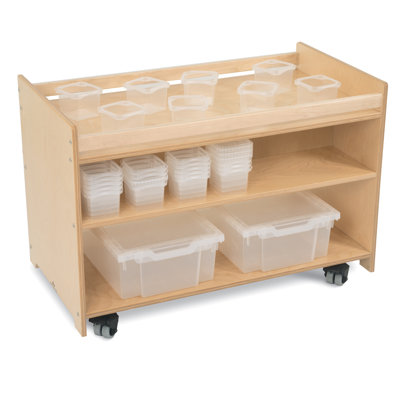 Charte d’apprentissage mobile pour jardin avec roues