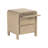 Ola 2-Drawer Nightstand, Brown