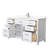 Beckett 60" Freestanding Single Bathroom Vanity with Cultured Marble Top-46032554-61129873-49797319