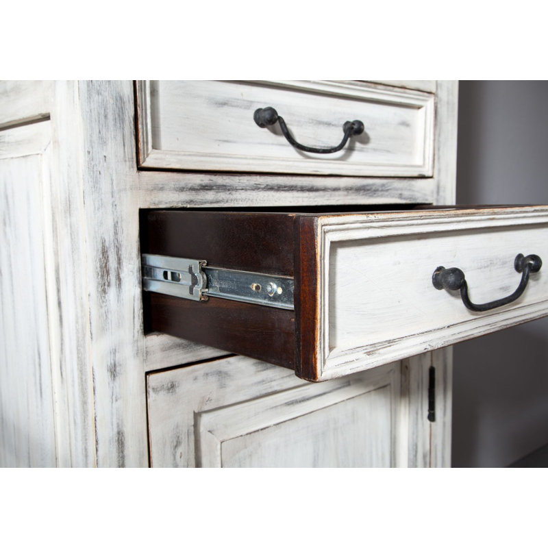 Castle 180cm H x 60cm W Solid Wood Standard Bookcase