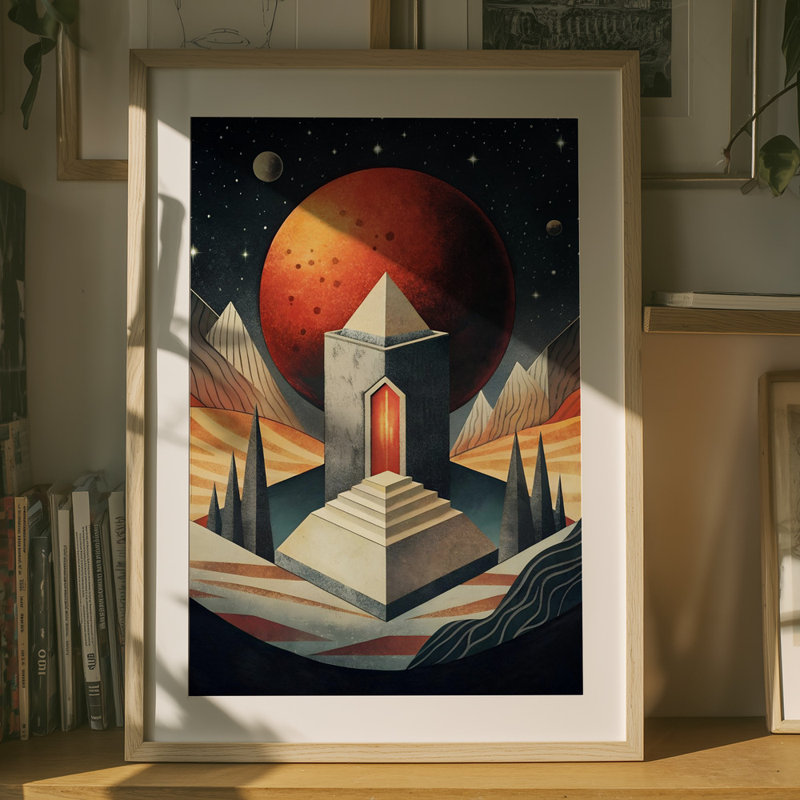 Wrapped Canvas Print, 121.92 cm H x 81.28 cm W