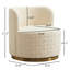 Upholstered Swivel Barrel Chair-751890808