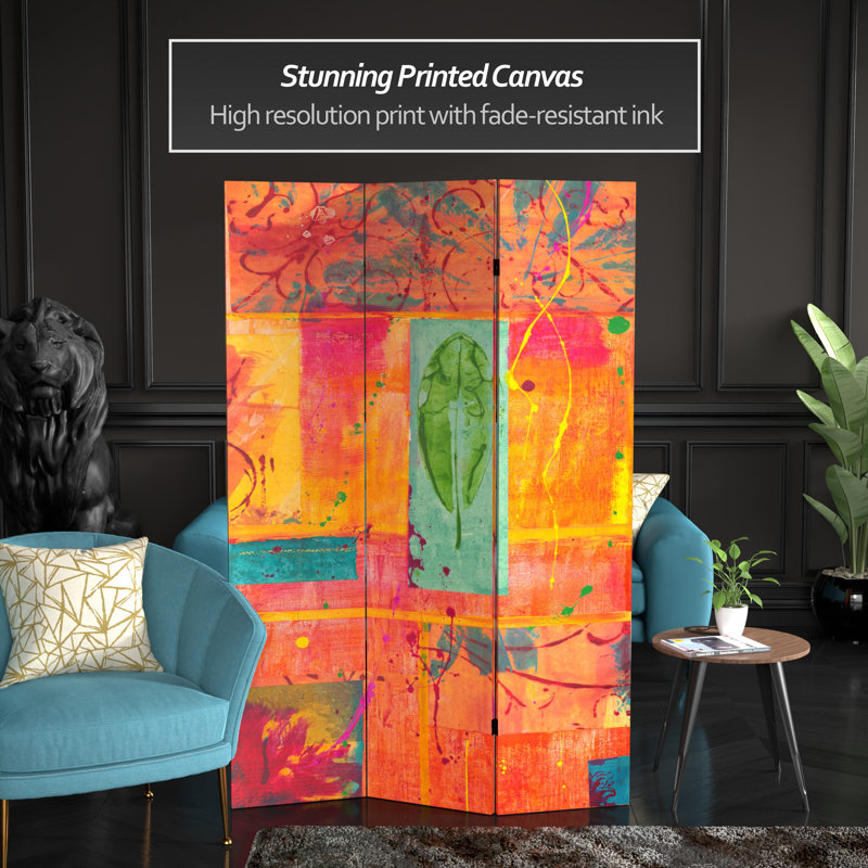 Paravent Tangerine Dream, Brun / rose