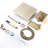 Brushed Gold 12Inch Shower Featuring Waterfall Spout & Flexible Handheld Kit Kit: With Tub Swiveling-121767926