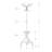 Coat Rack, Hall Tree, Free Standing, 12 Hooks, Entryway, 70"H, Umbrella Holder, , Black Metal, Transitional-143148182