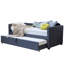 Adona Upholstered Daybed with Trundle and Mattress-38256937-38256938