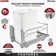 Rev-A-Shelf Pull Out Kitchen Trash Can 35 Qt with Soft-Close