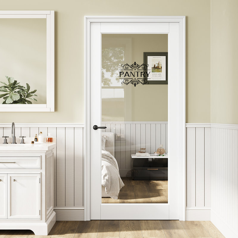 Intérieur 1-Lite Pantry, 36 po x 80 po, Pantry Decal Style 4