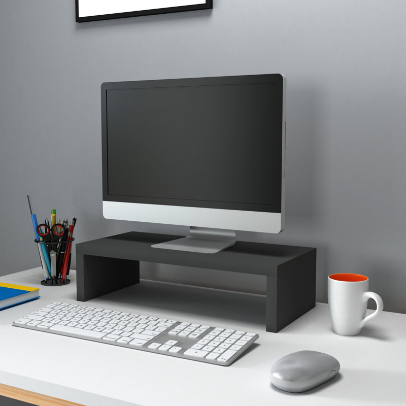 Ladawn Monitor Stand, Anthracite