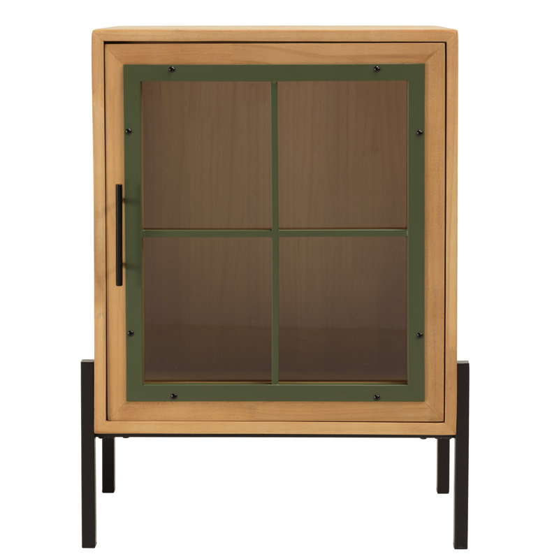 Ancle 58cm W Steel Bedside Table