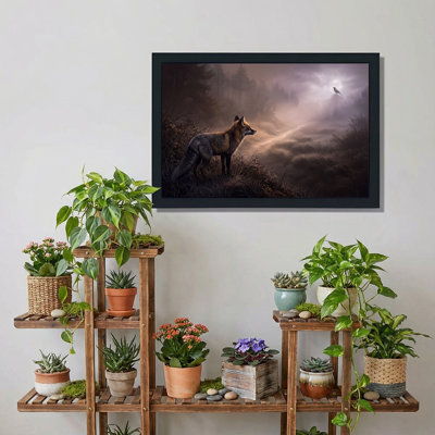 Art mural sur toile, "Red Fox"