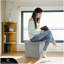 38cm Wide Rectangle Standard Ottoman with Storage