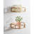 Zain 2 Piece Metal Floating Shelf-1640436436