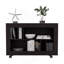 Console console, 5 tablettes, 4 roulettes-993598358