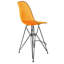 Tabouret de bar ergonomique Bagimont, chaise de cuisine moderne à hauteur de comptoir, siège en ABS résistant aux rayures avec dossier incurvé et repose-pieds en acier - Paquet de 2-882889161-932439328